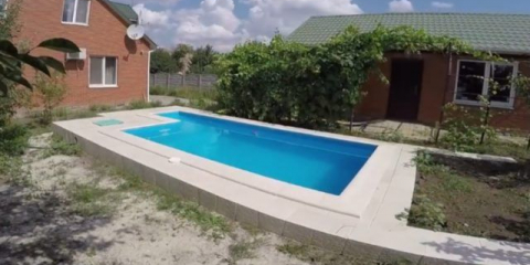 Stavba betonového bazénu vlastníma rukama: pokyny krok za krokem, fotografie